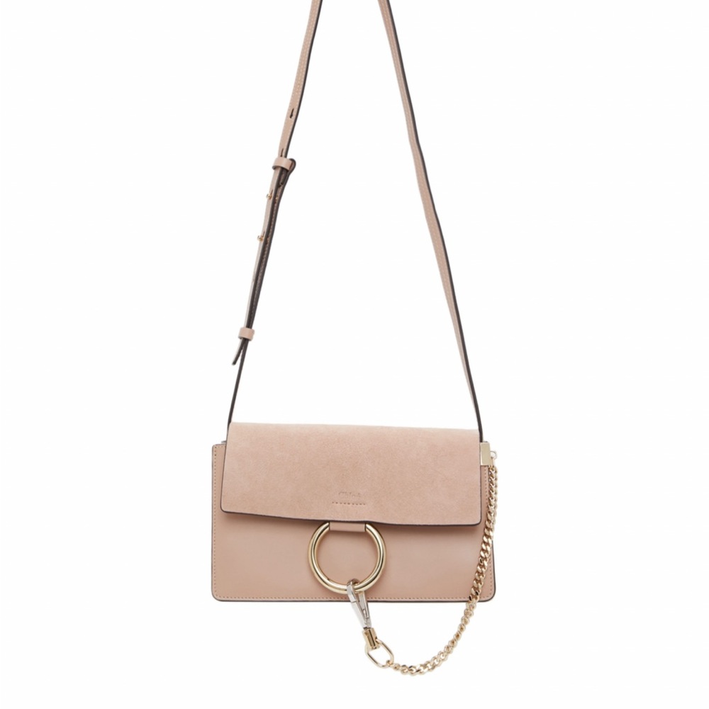 Chloe pink small Faye bag
